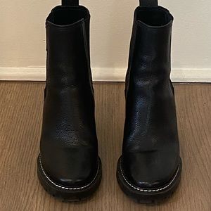 Tory Burch Carson Lugg boots Chelsea ankle